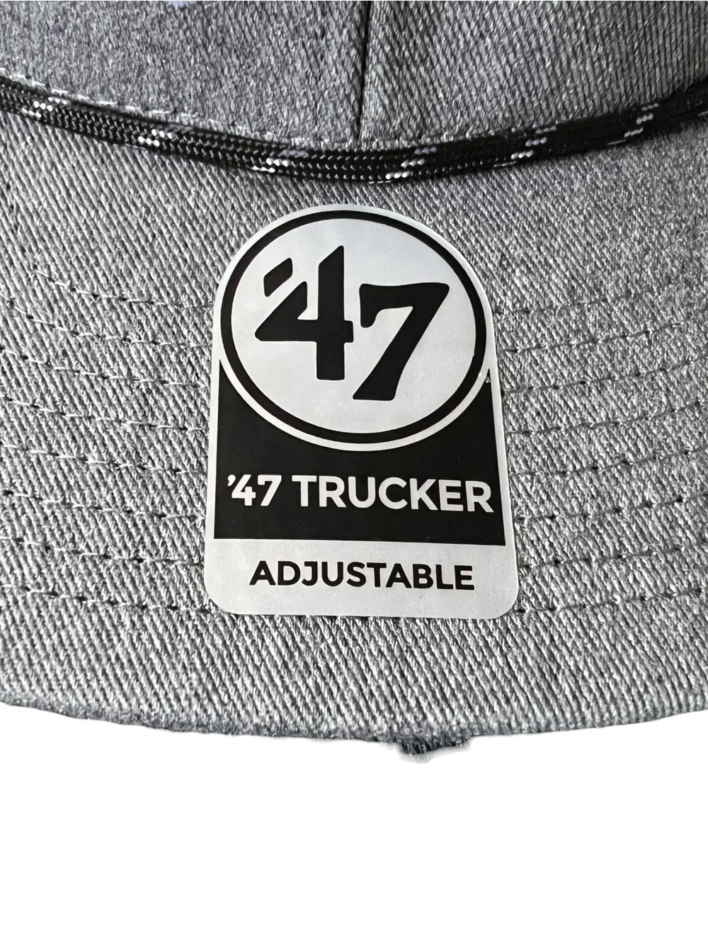 47 Brand Philadelphia Eagles Foundational Captain Rope Trucker Snapback Hat Gray